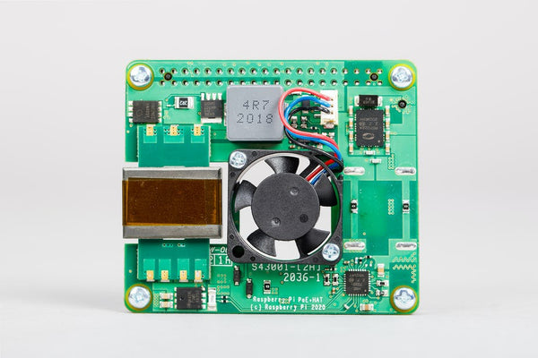 Raspberry Pi PoE+ HAT - MakerBright