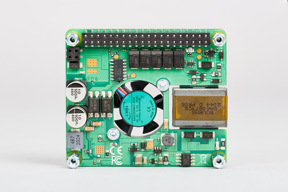 Makerbright Raspberry Pi 5 Raspberry Pi PoE+ HAT - MakerBright