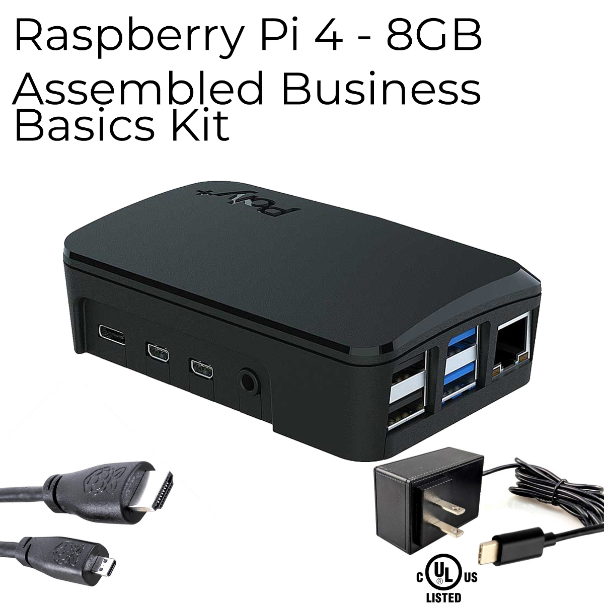 MakerBright Business Basics Bundle w/Raspberry Pi 4 (2GB) - MakerBright