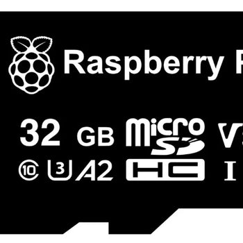 Official Raspberry Pi 32GB MicroSD Card, A2, V30