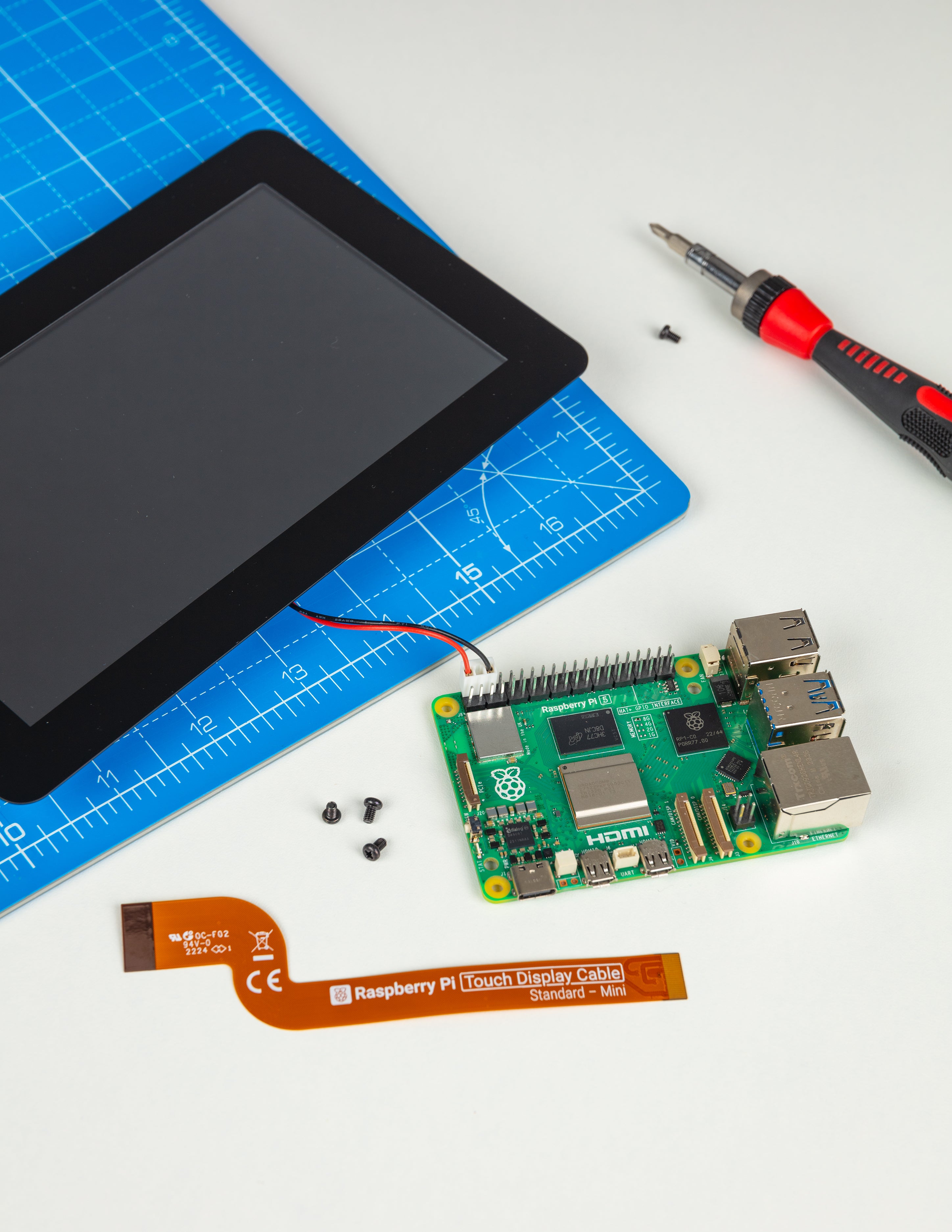 Makerbright Raspberry Pi 5 Raspberry Pi Touch Display 2 - MakerBright
