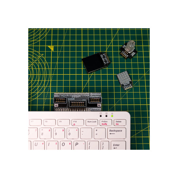 Makerbright Raspberry Pi 5 Pimoroni Breakout Garden Kit for Raspberry Pi 400 - MakerBright