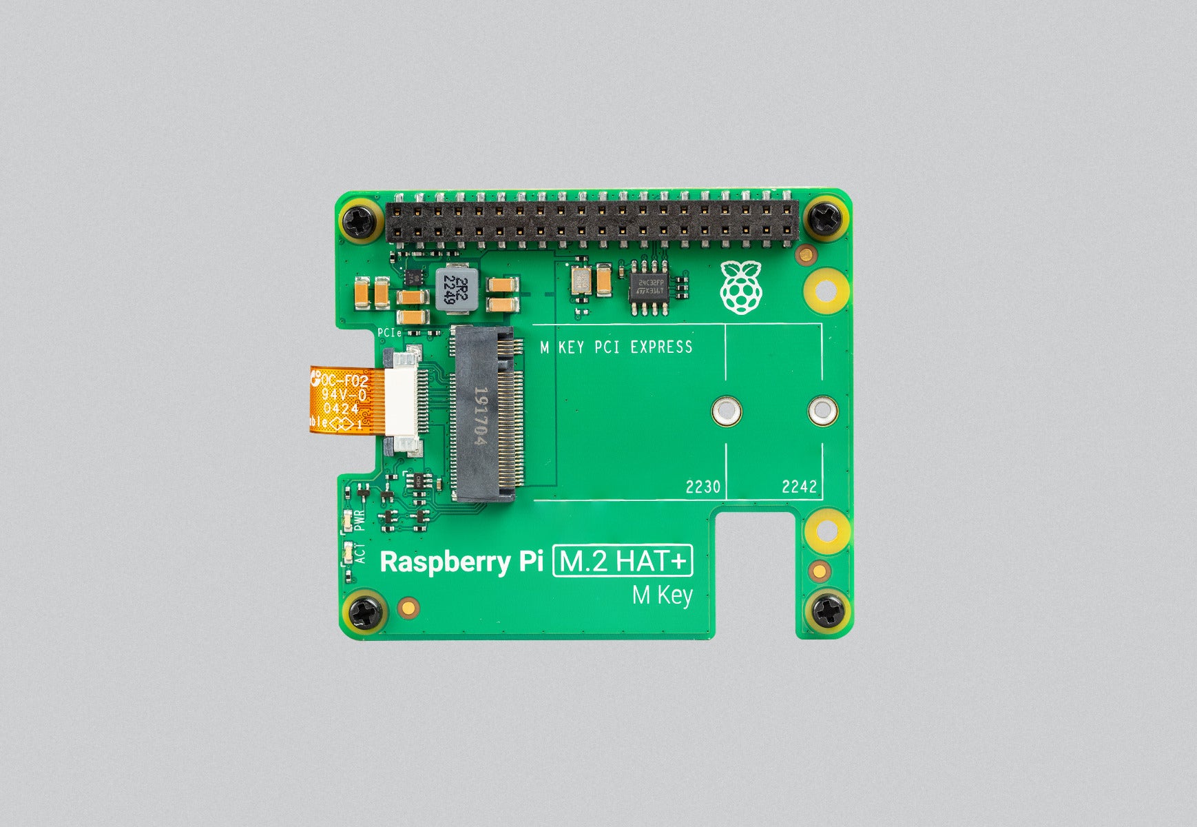 Makerbright Raspberry Pi 5 Raspberry Pi M.2 HAT+ - MakerBright