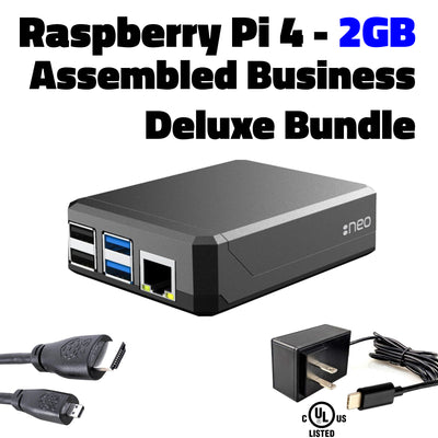 MakerBright Business Deluxe Bundle w/Raspberry Pi 4 (2GB)-LibreElec