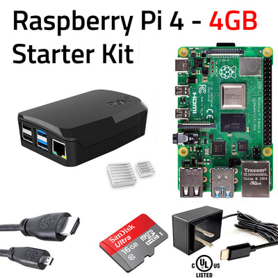 MakerBright Raspberry Pi 4 Starter Kit (4GB)