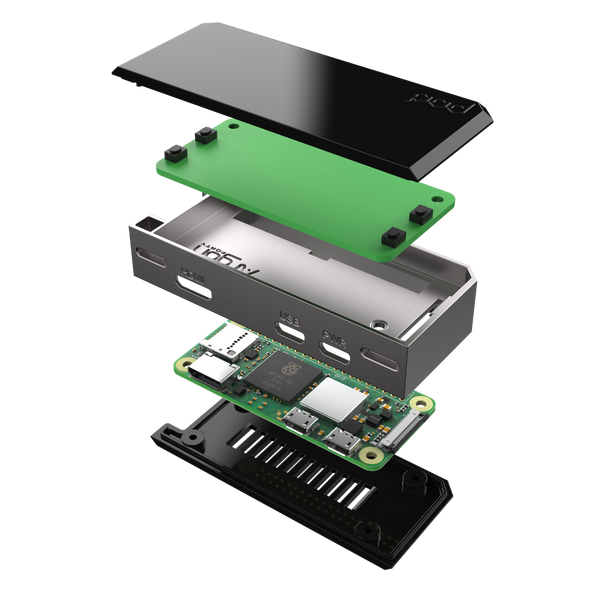 Makerbright Raspberry Pi 5 MakerBright Raspberry Pi 02W Deluxe Kit - MakerBright