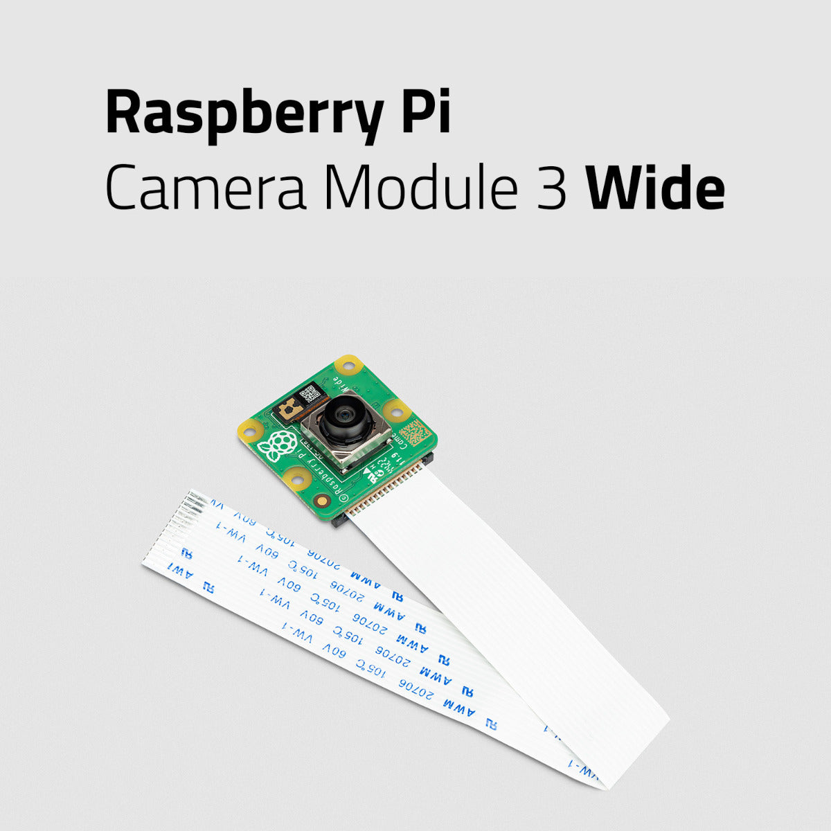 Raspberry Pi Camera Module 3 Wide Angle - MakerBright