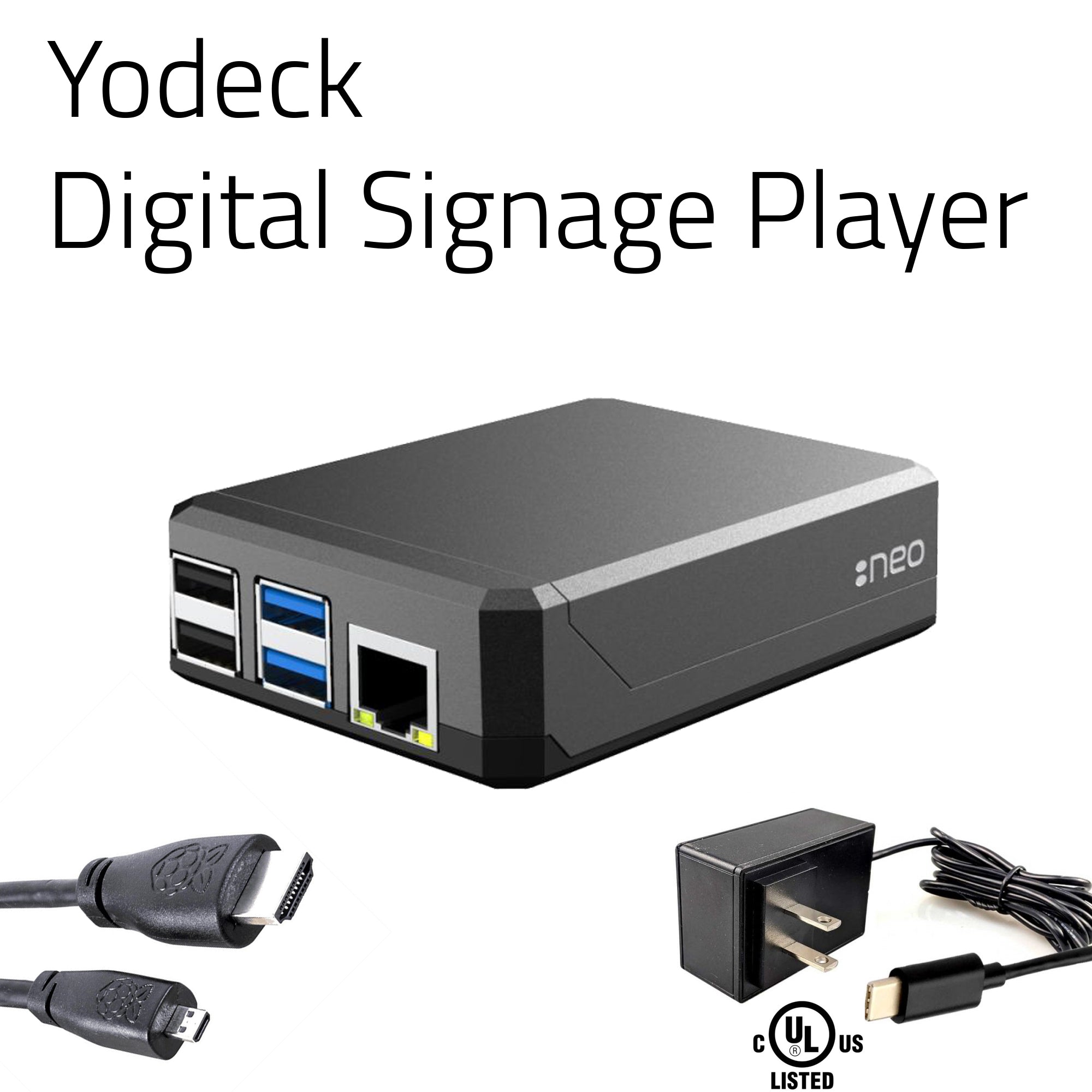 Yodeck Digital Signage Player (8GB) - MakerBright