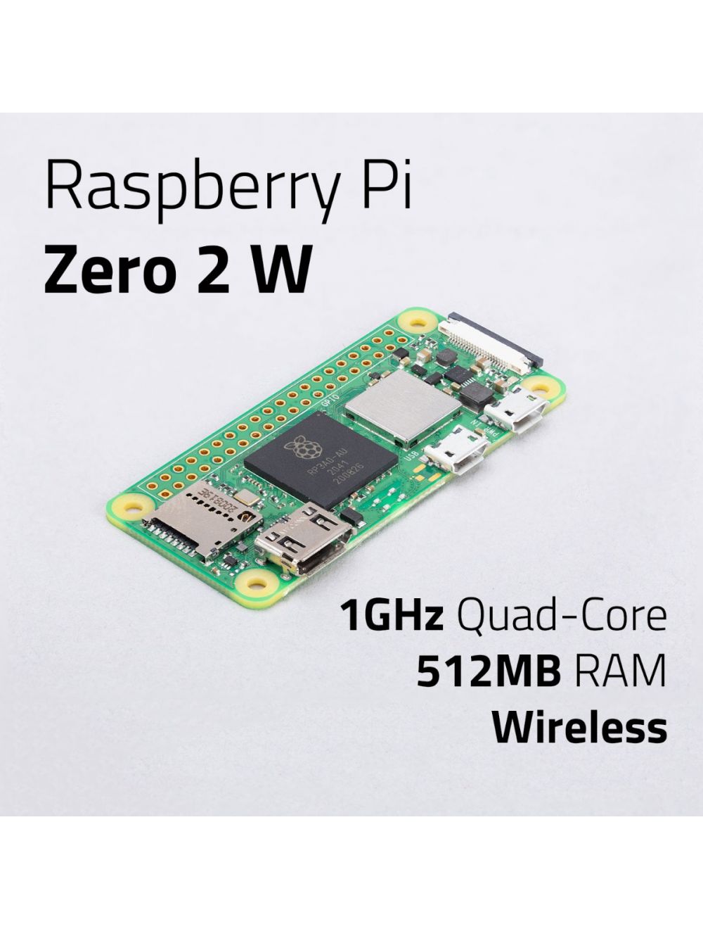 Raspberry PI Zero 2W (with 40PINs)