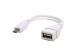 Official Raspberry Pi USB-B male to USB-A female OTG Adapter Cable